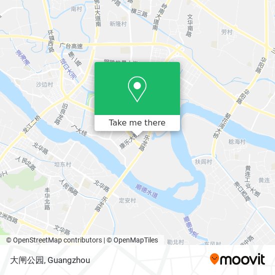 大闸公园 map