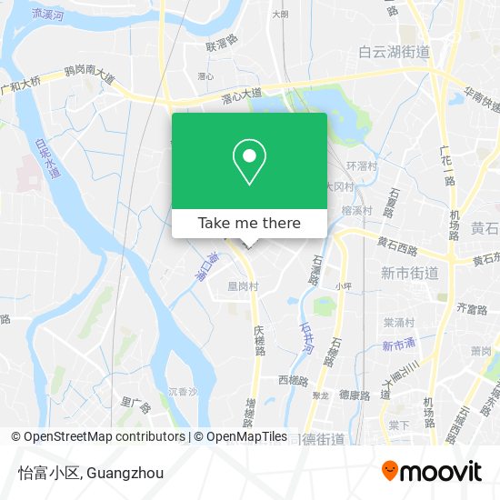 怡富小区 map