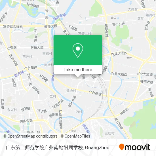 广东第二师范学院广州南站附属学校 map