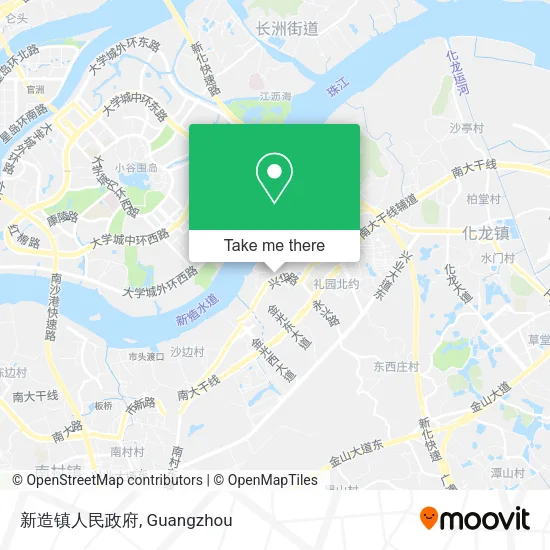 新造镇人民政府 map