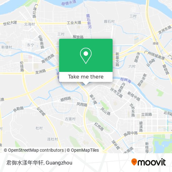 君御水漾年华轩 map