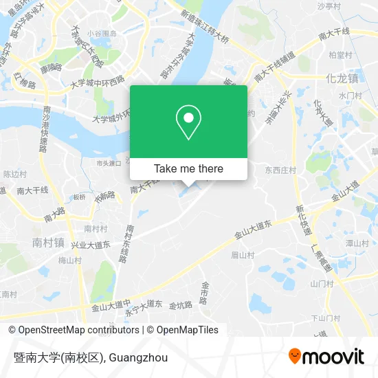 暨南大学(南校区) map