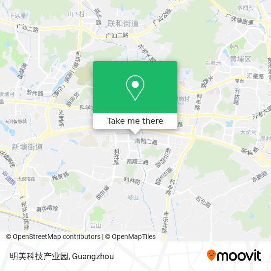 明美科技产业园 map