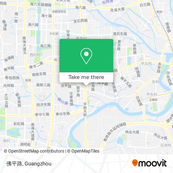 佛平路 map