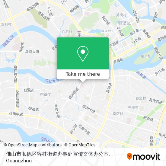 佛山市顺德区容桂街道办事处宣传文体办公室 map
