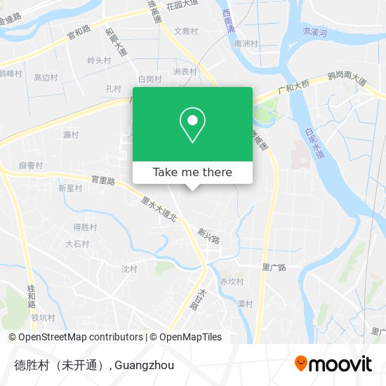 德胜村（未开通） map