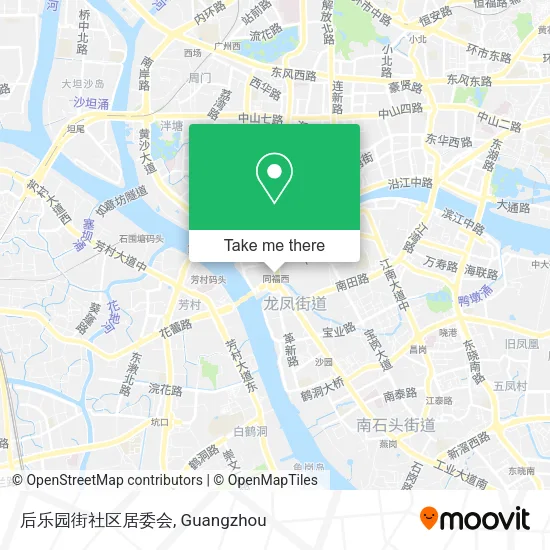后乐园街社区居委会 map
