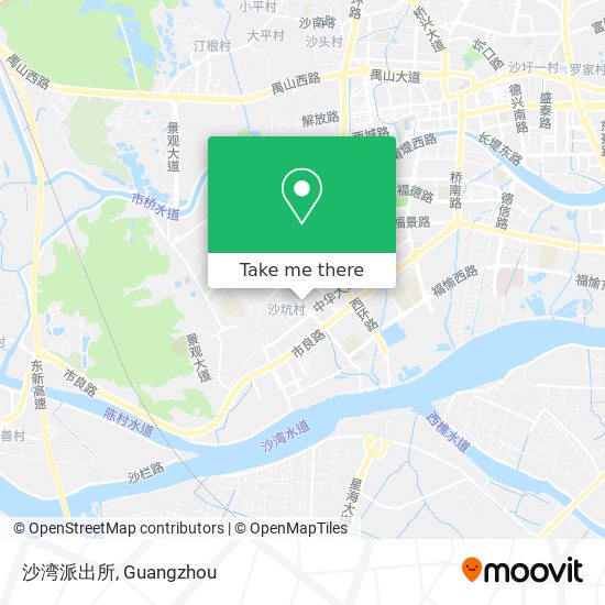 沙湾派出所 map