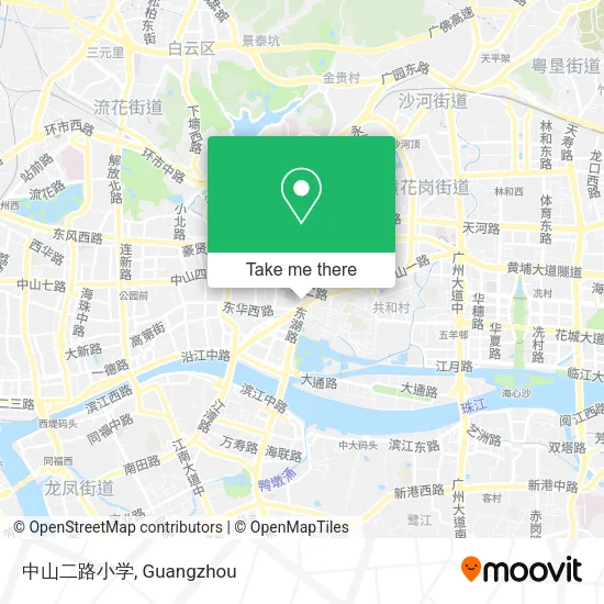 中山二路小学 map