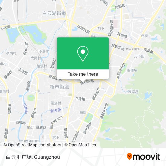 白云汇广场 map