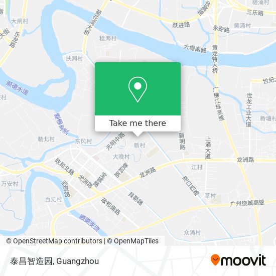 泰昌智造园 map