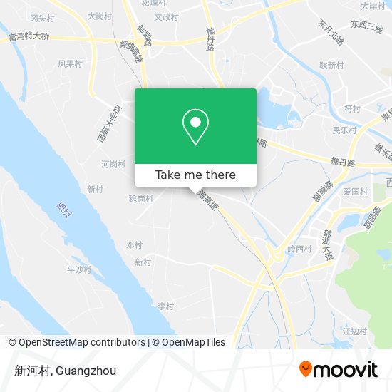 新河村 map