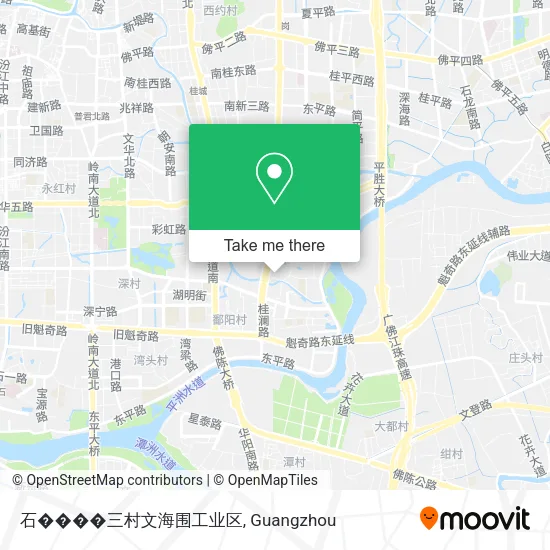 石����三村文海围工业区 map