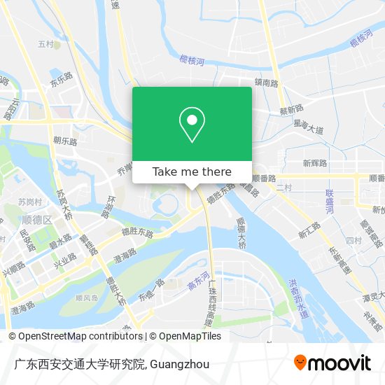 广东西安交通大学研究院 map