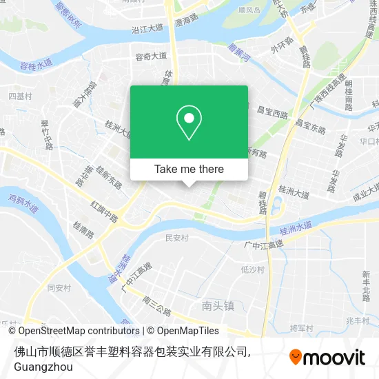佛山市顺德区誉丰塑料容器包装实业有限公司 map