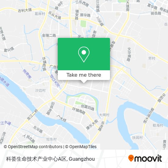 科荟生命技术产业中心A区 map