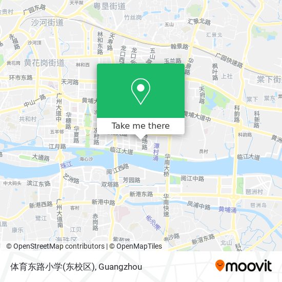 体育东路小学(东校区) map