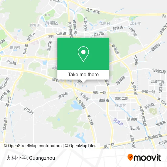 火村小学 map