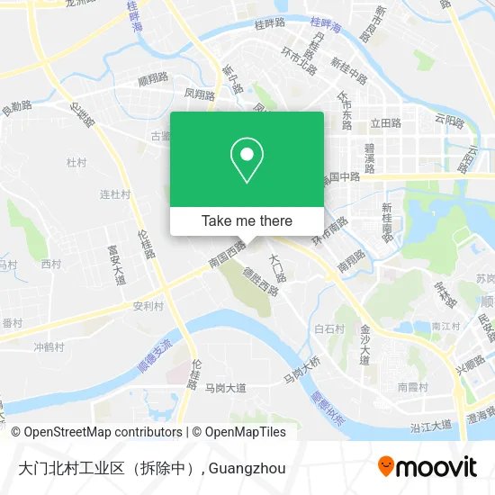大门北村工业区（拆除中） map