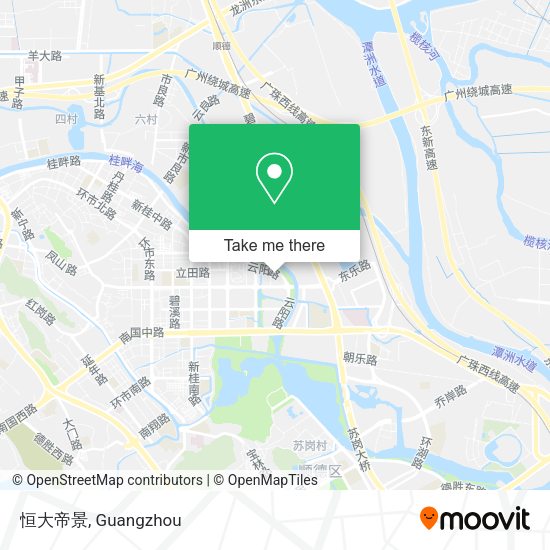恒大帝景 map