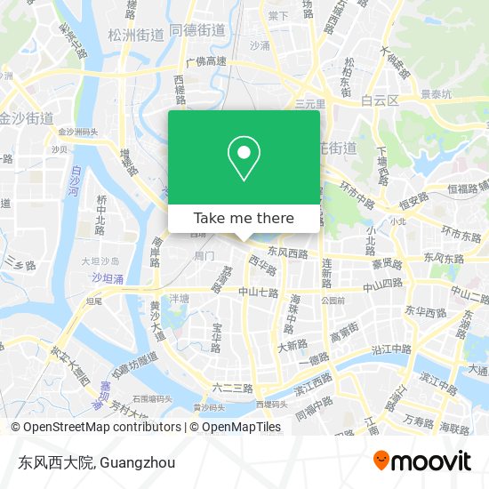 东风西大院 map