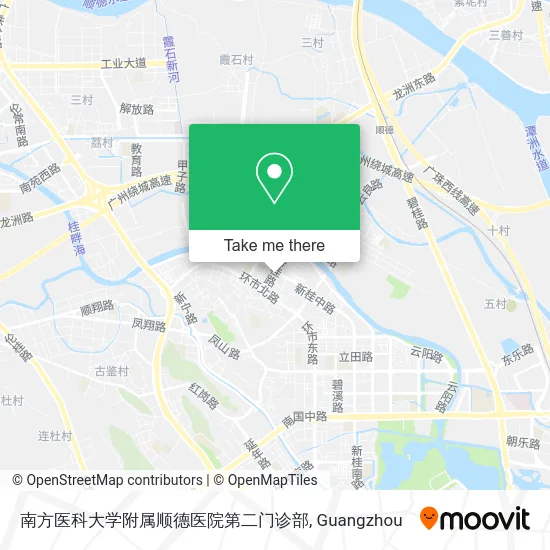 南方医科大学附属顺德医院第二门诊部 map
