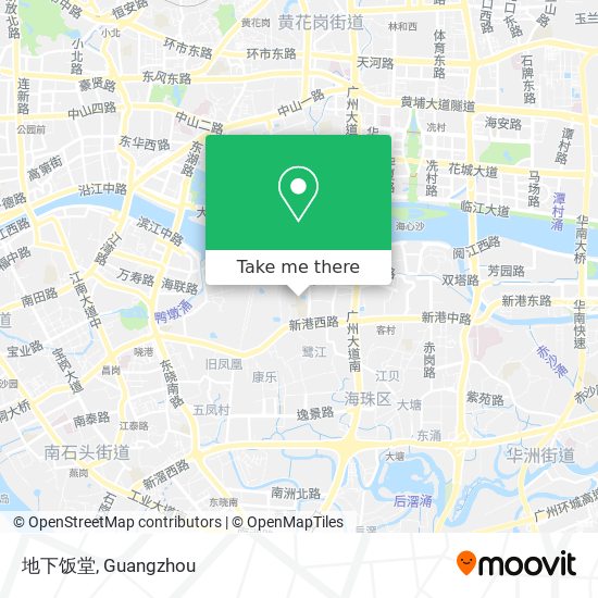 地下饭堂 map
