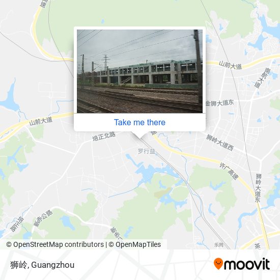 狮岭 map