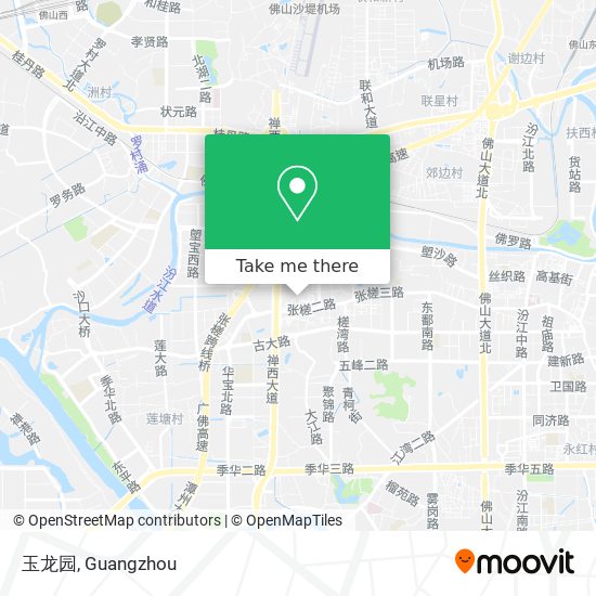 玉龙园 map