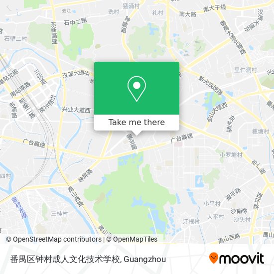 番禺区钟村成人文化技术学校 map