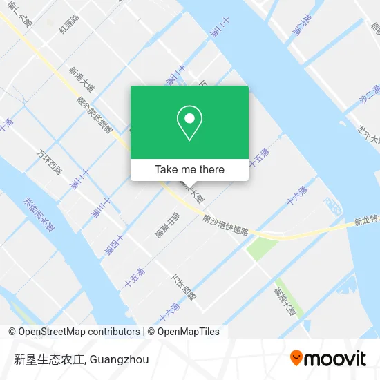 新垦生态农庄 map