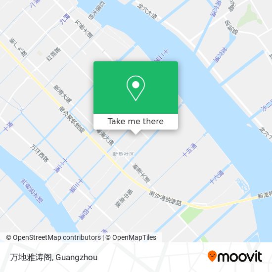 万地雅涛阁 map