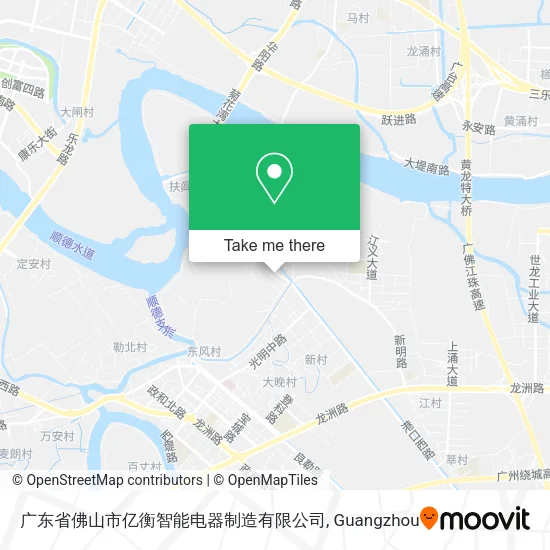 广东省佛山市亿衡智能电器制造有限公司 map