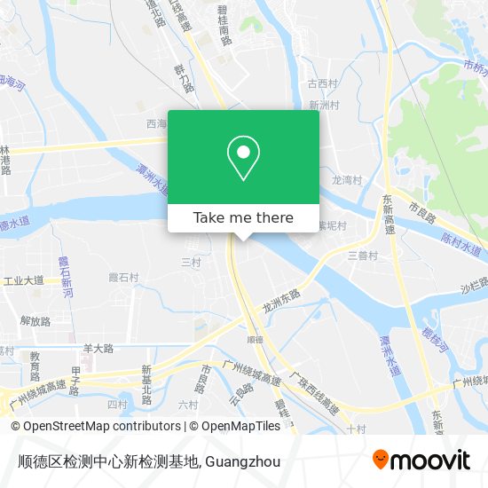 顺德区检测中心新检测基地 map