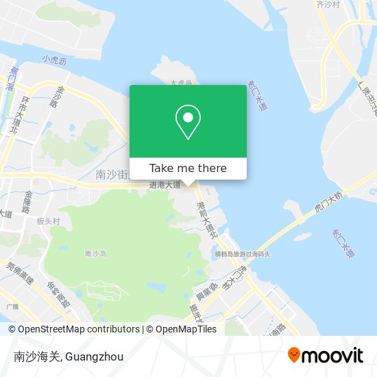 南沙海关 map