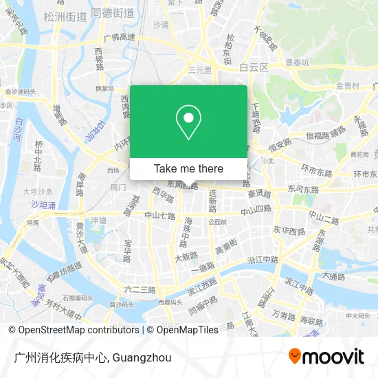广州消化疾病中心 map