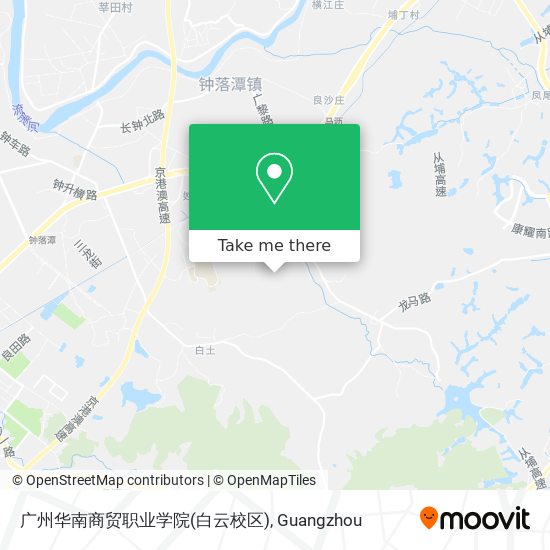 广州华南商贸职业学院(白云校区) map