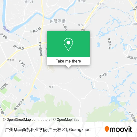 广州华南商贸职业学院(白云校区) map