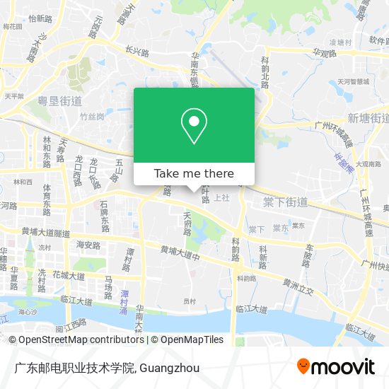 广东邮电职业技术学院 map