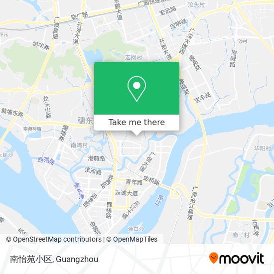 南怡苑小区 map
