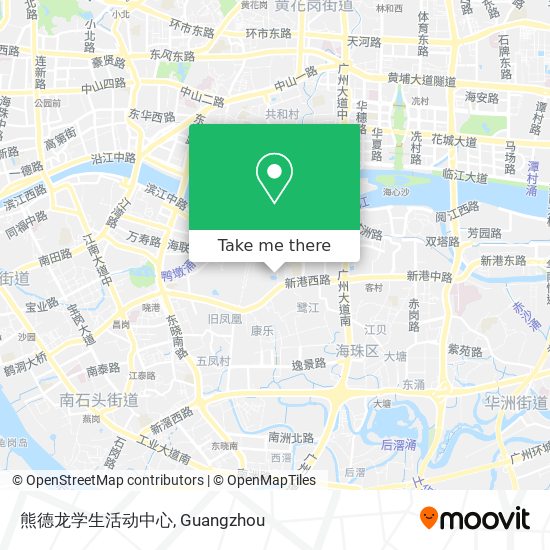 熊德龙学生活动中心 map