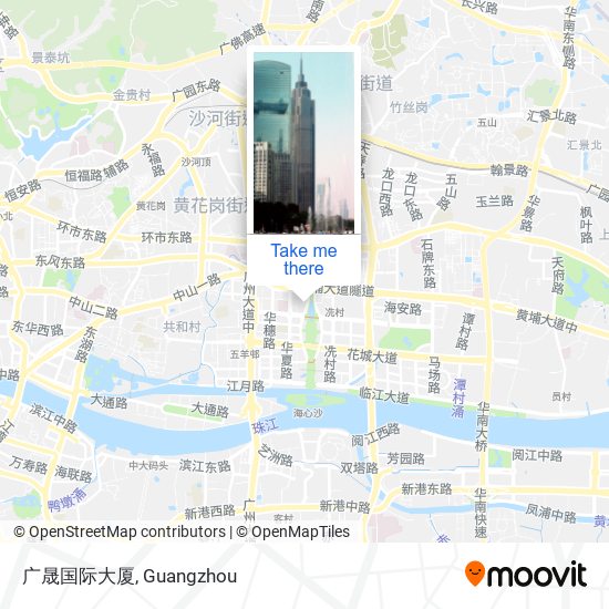 广晟国际大厦 map
