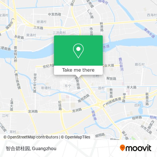 智合碧桂园 map