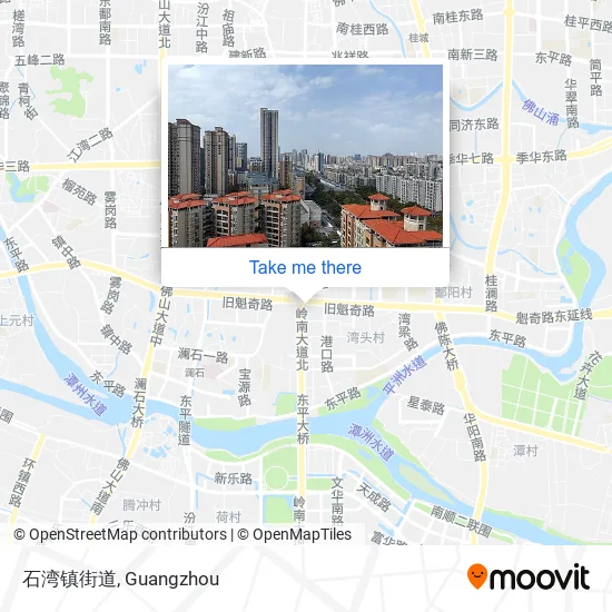 石湾镇街道 map