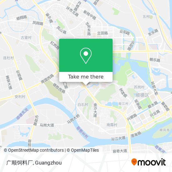 广顺饲料厂 map