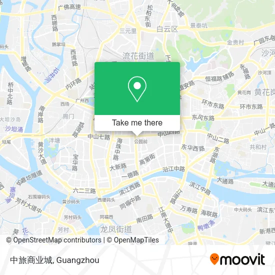 中旅商业城 map