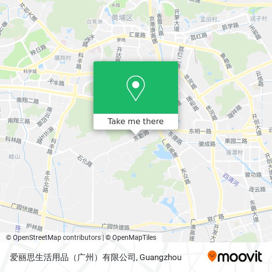 爱丽思生活用品（广州）有限公司 map