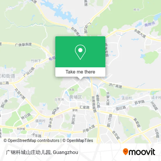 广钢科城山庄幼儿园 map