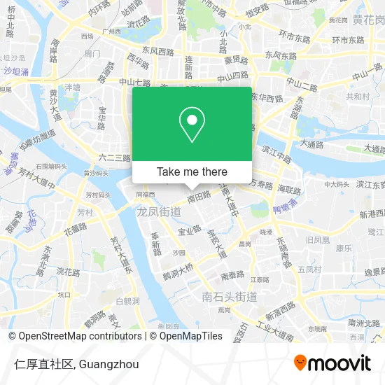 仁厚直社区 map