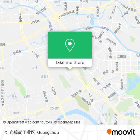 红岗樟岗工业区 map